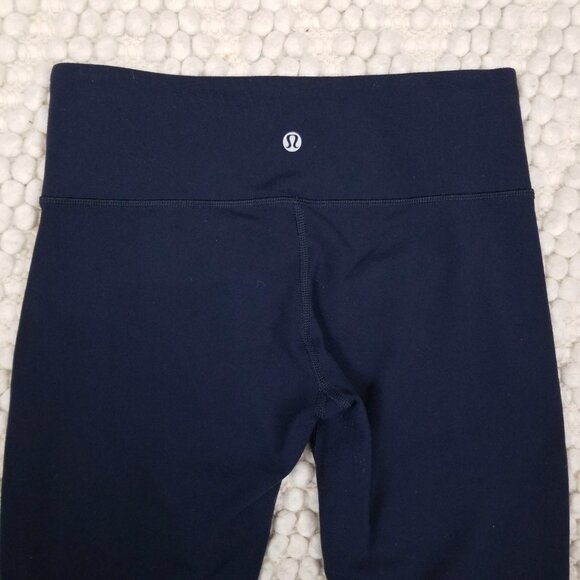 Lululemon Tech Mesh Tight Inkwell/Black Sz 6 - Picture 6 of 8